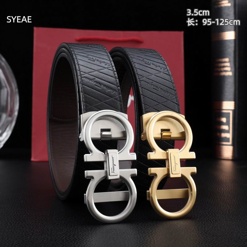 Ferragamo belt自动带 35mmX95-125cm 8L244