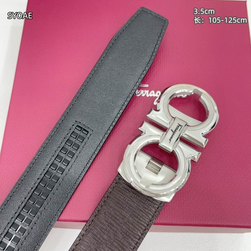 Ferragamo belt 35mm（自动扣）X105-125cm 8L223