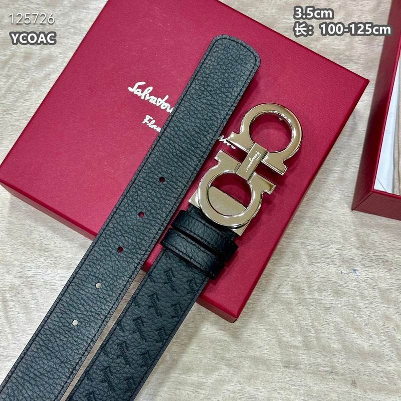 Ferragamo belt 35mmX100-125cm 8L28