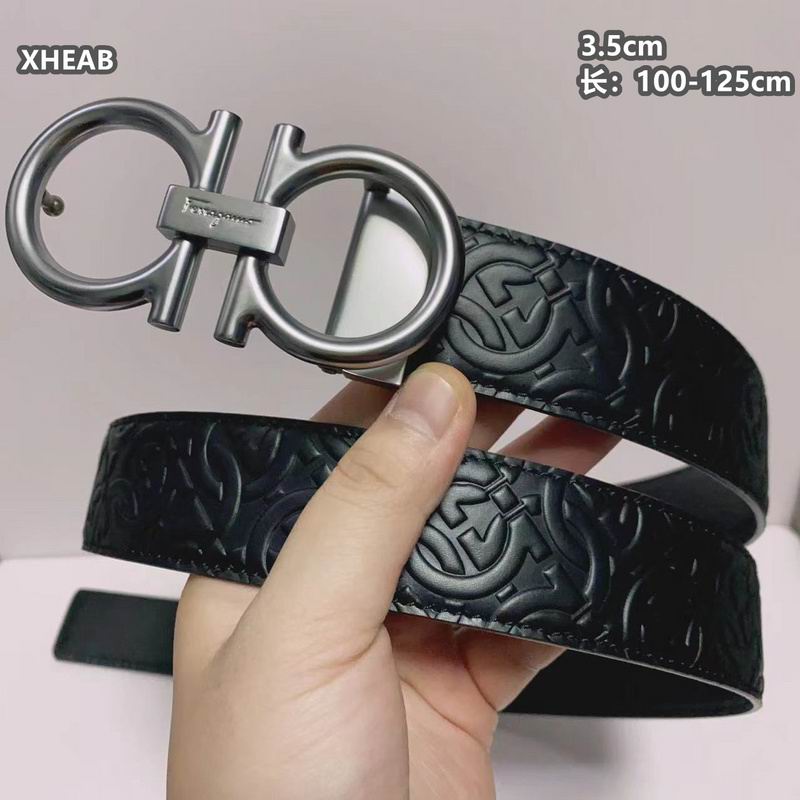 Ferragamo belt 35mmX100-125cm 8L149