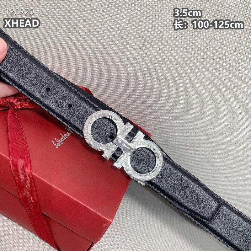 Ferragamo belt 35mmX100-125cm 8L38