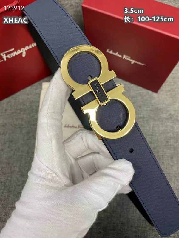 Ferragamo belt 35mmX100-125cm 8L55