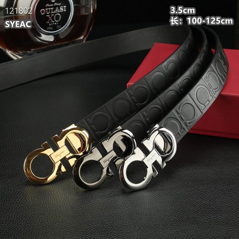 Ferragamo belt 35mmX100-125cm 8L71