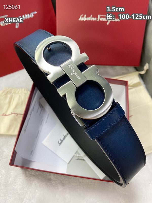 Ferragamo belt 35mmX100-125cm 8L08