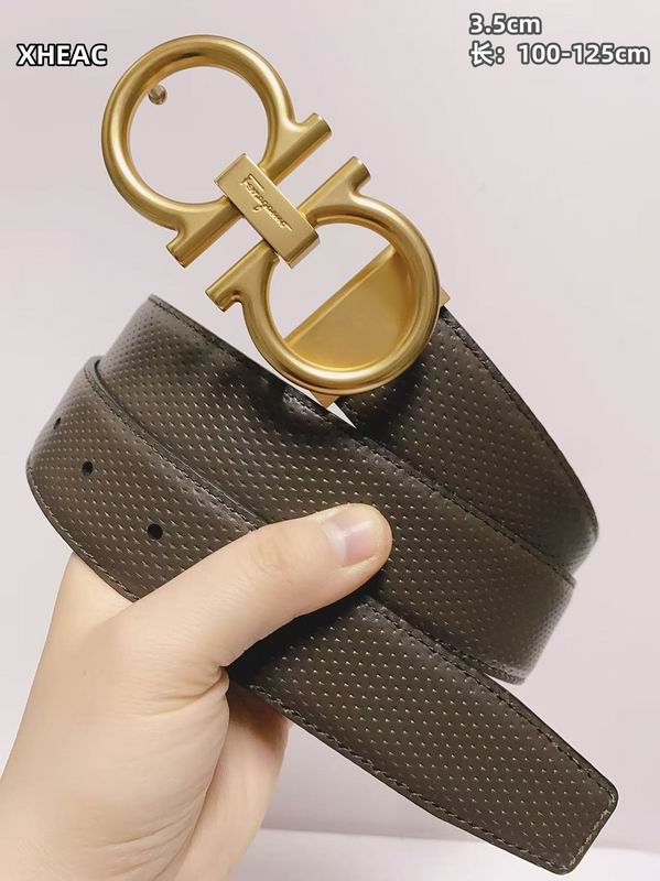 Ferragamo belt 35mmX100-125cm 8L176