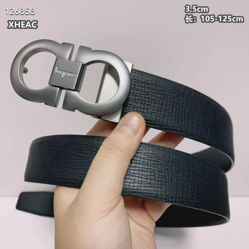 Ferragamo belt 35mmX105-125cm 8L97