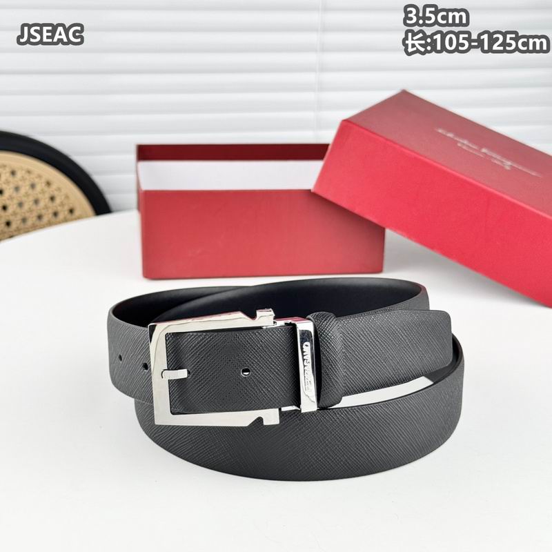 Ferragamo belt 35mmX105-125cm 8L129