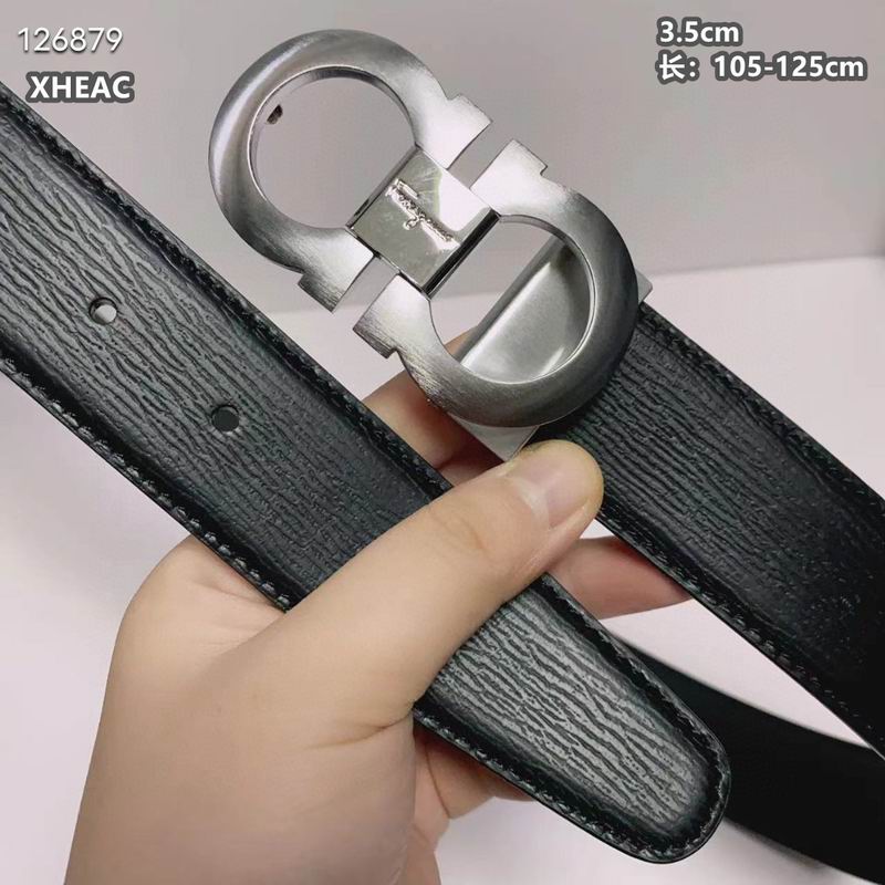 Ferragamo belt 35mmX105-125cm 8L109