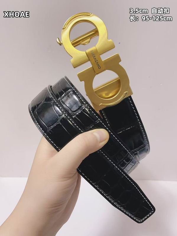 Ferragamo belt 35mmX95-125cm 8L206