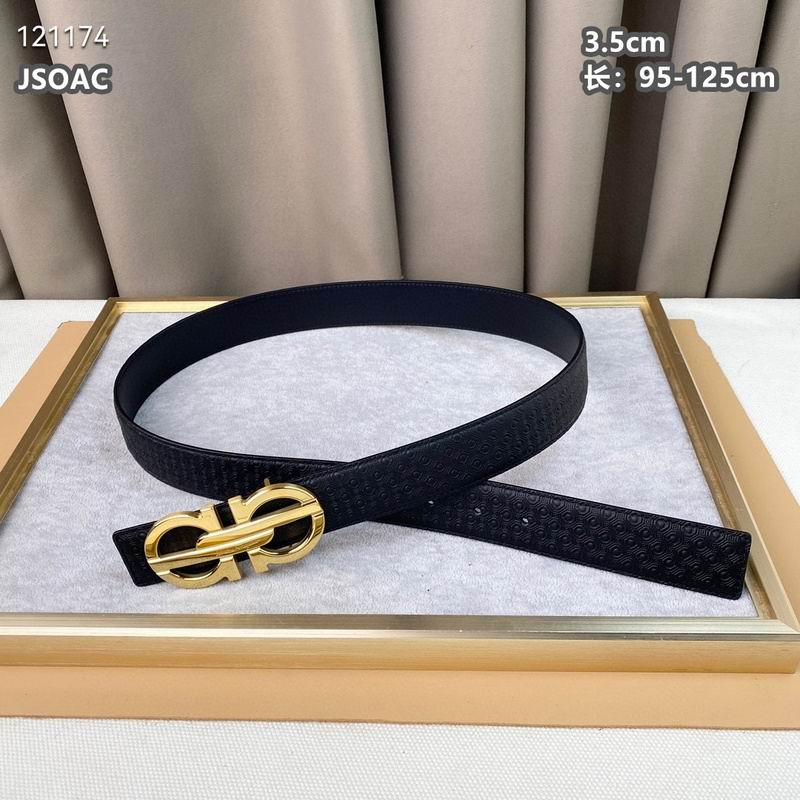 Ferragamo belt 35mmX95-125cm 8L11
