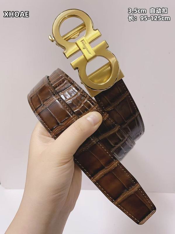 Ferragamo belt 35mmX95-125cm 8L207