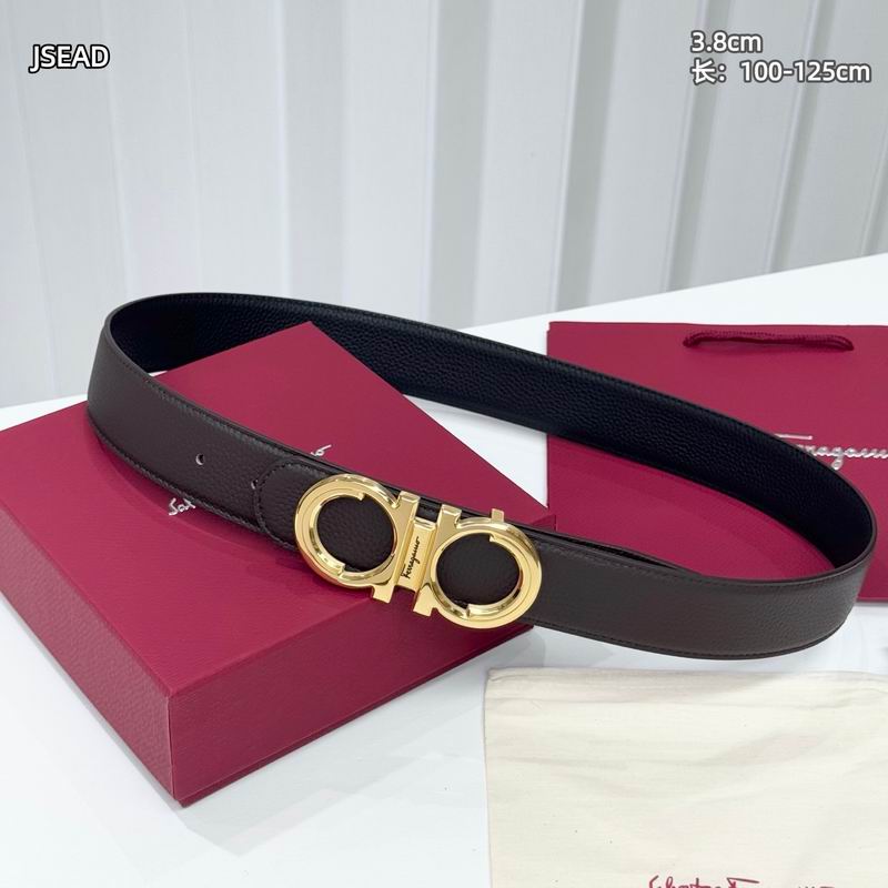 Ferragamo belt 38mmX100-125cm 8L25