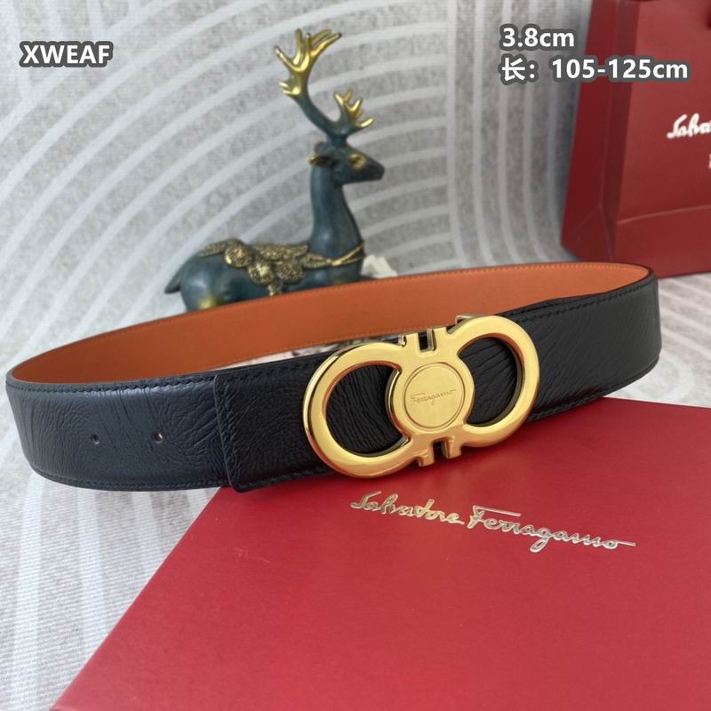 Ferragamo belt 38mmX105-125cm 8L22