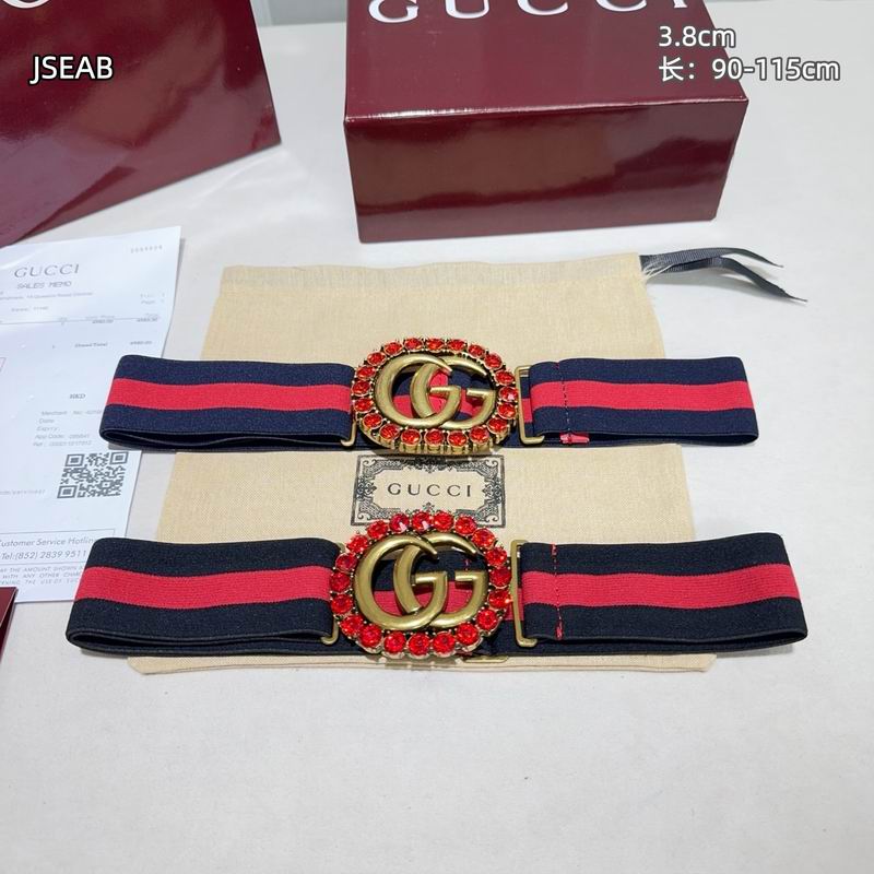 Gucci belt 松紧带38mmX90-115cm 8L14