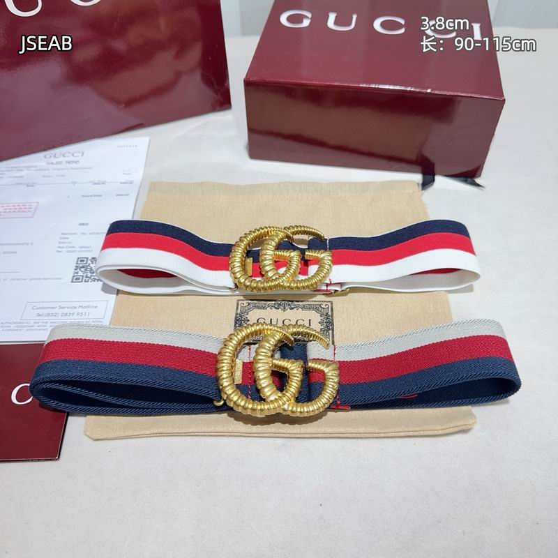 Gucci belt 松紧带38mmX90-115cm 8L11