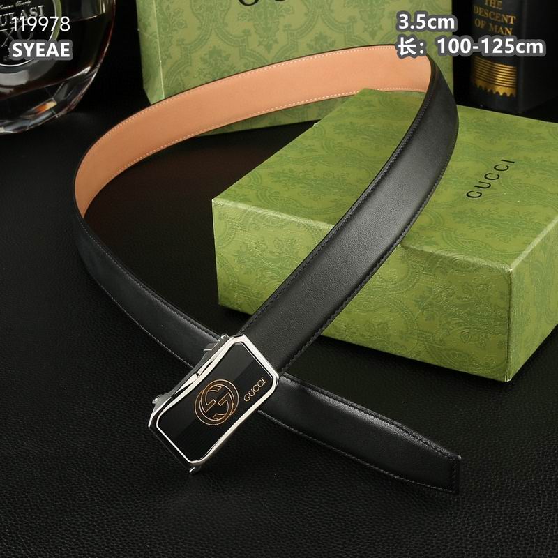 Gucci belt 自动扣 35mmX100-125cm 8L21
