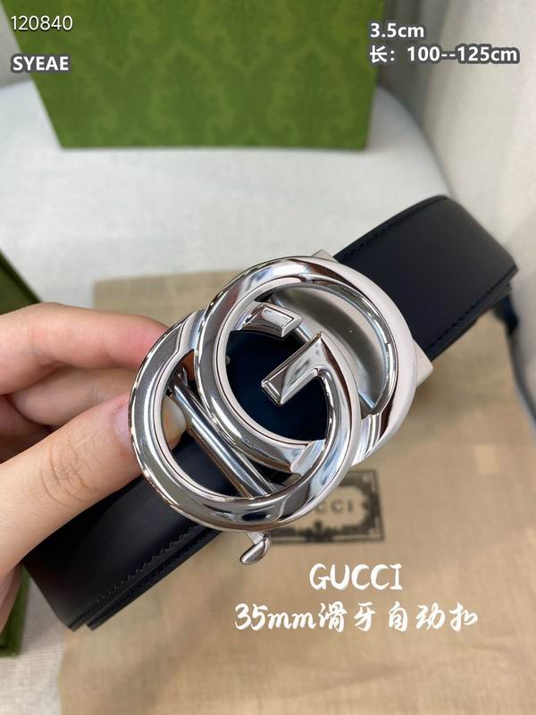 Gucci belt 自动扣 35mmX100-125cm 8L05