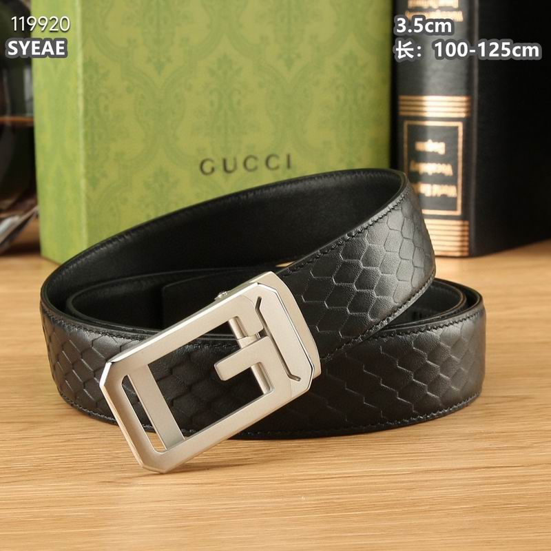 Gucci belt 自动扣 35mmX100-125cm 8L09