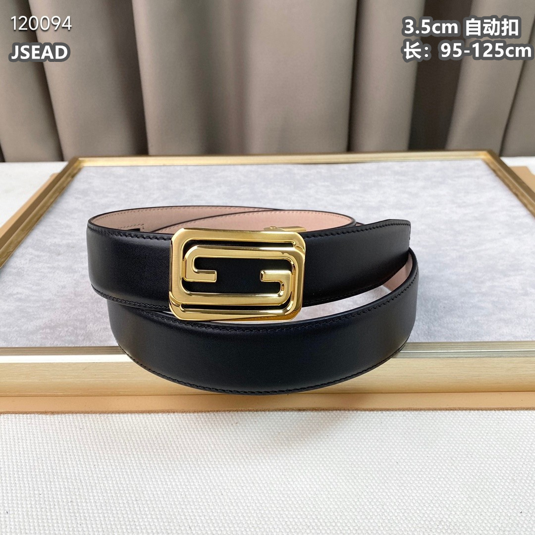 Gucci belt 自动扣 35mmX95-125cm 8L05