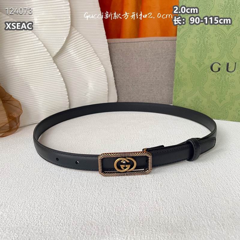 Gucci belt 20mmX90-115cm 8L20