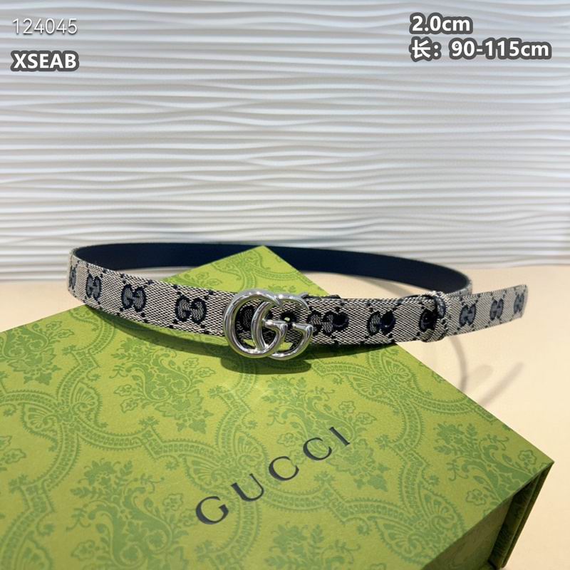 Gucci belt 20mmX90-115cm 8L21