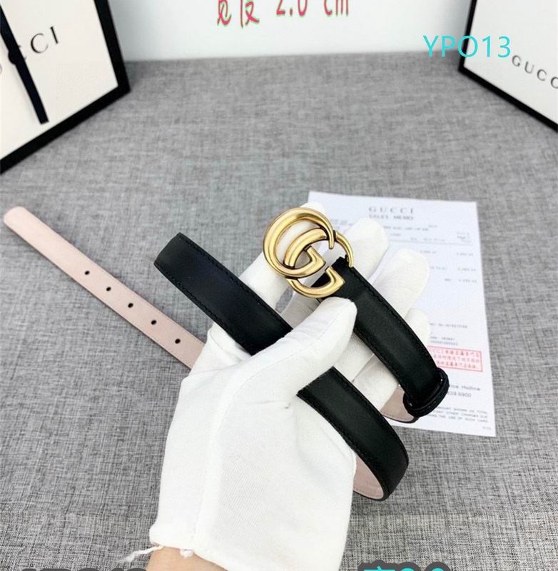 Gucci belt 20mmX90-125cm XH02