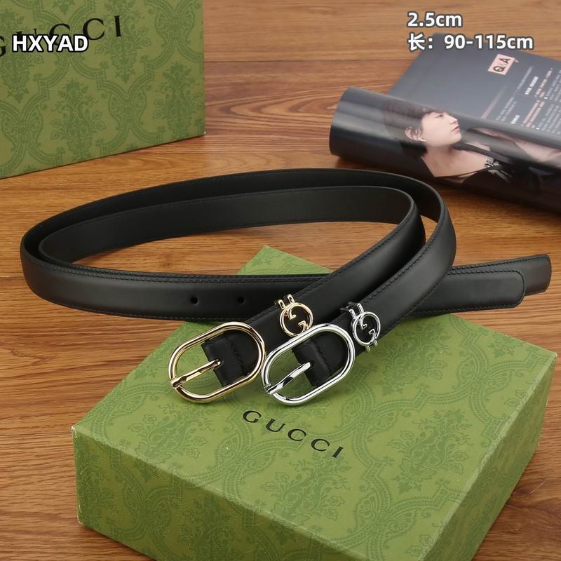 Gucci belt 25mmX90-115cm 8L02