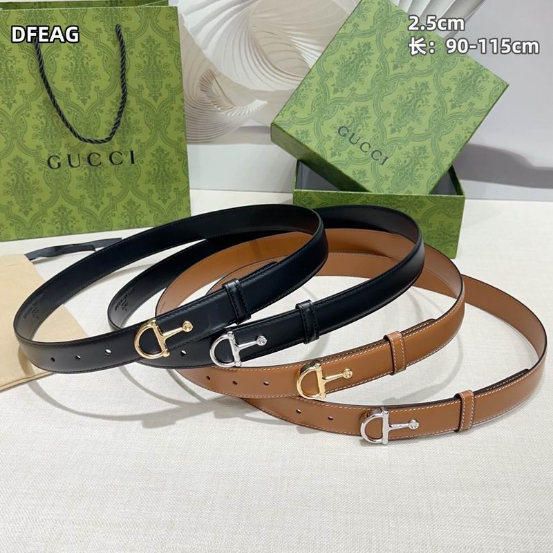 2025 Gucci belt 25mm