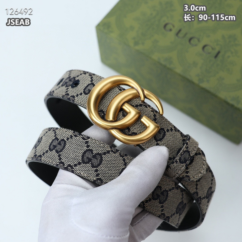 Gucci belt 30mmX90-115cm  8L04