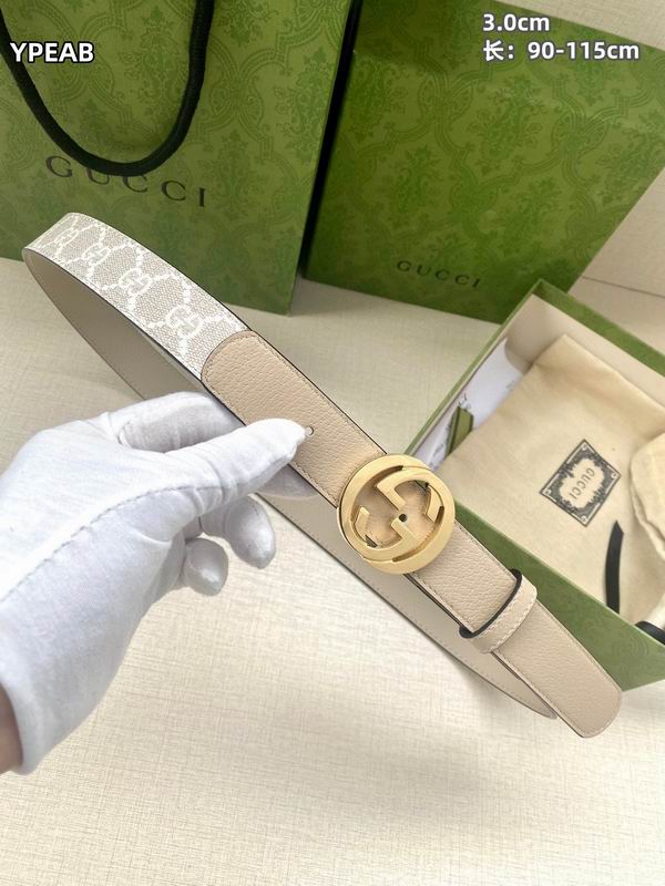 Gucci belt 30mmX90-115cm 8L40
