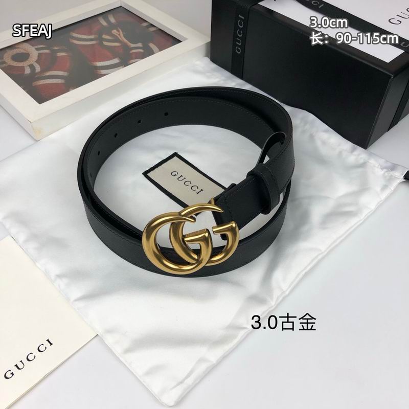 Gucci belt 30mmX90-115cm 8L39