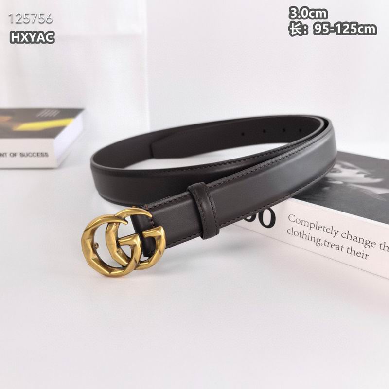 Gucci belt 30mmX95-125cm  8L21