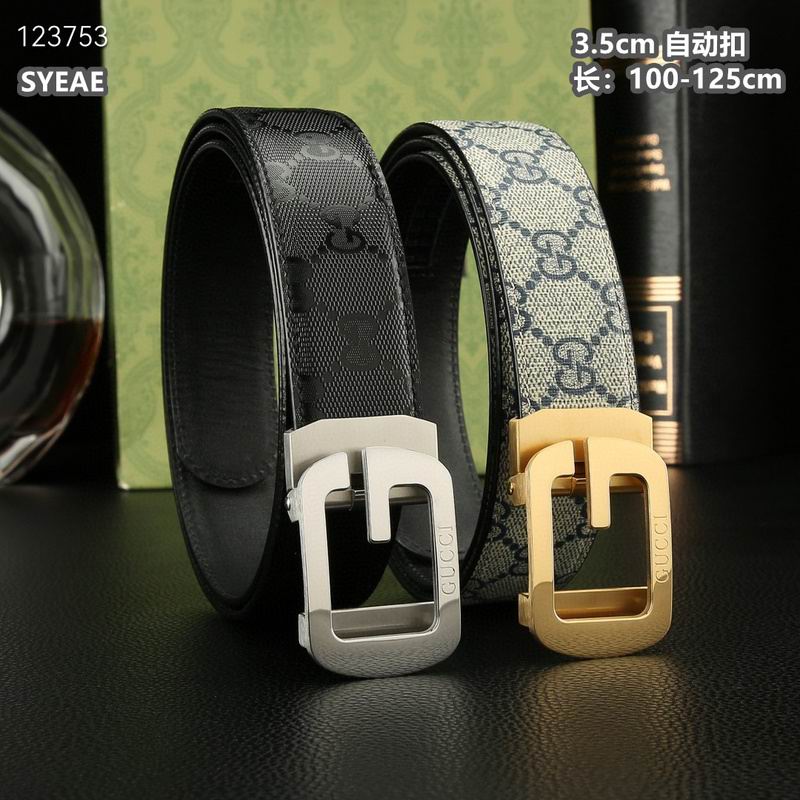 Gucci belt 35mmX100-125cm 8L57