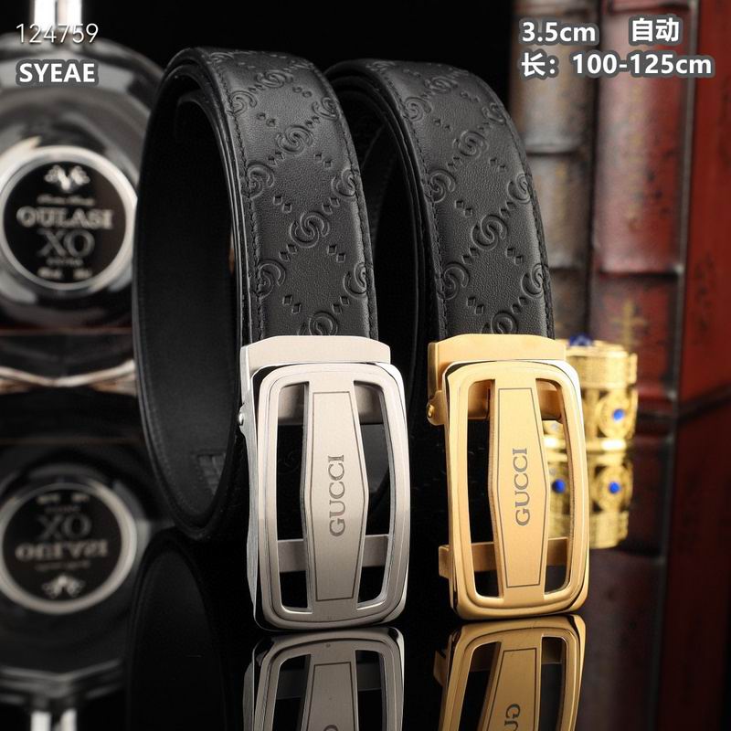 Gucci belt 35mmX100-125cm 8L19