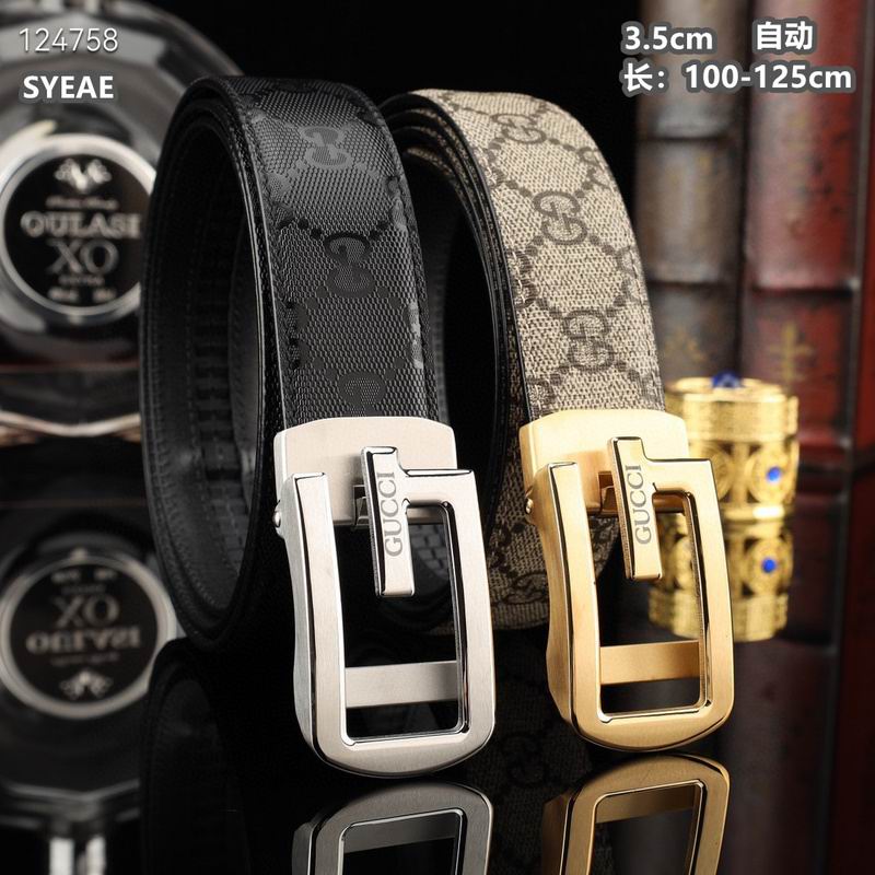 Gucci belt 35mmX100-125cm 8L20