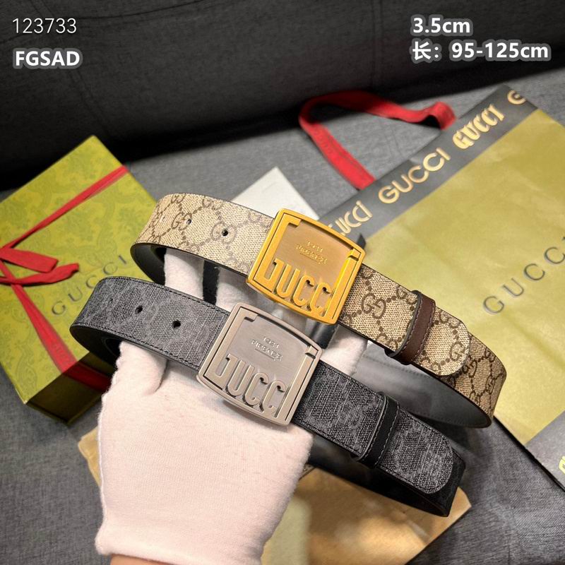 Gucci belt 35mmX95-125cm 8L06