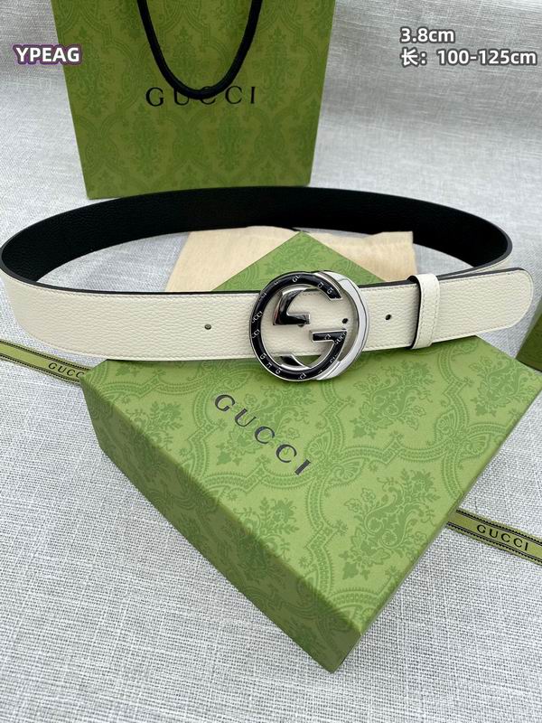 Gucci belt 38mmX100-125cm 8L79
