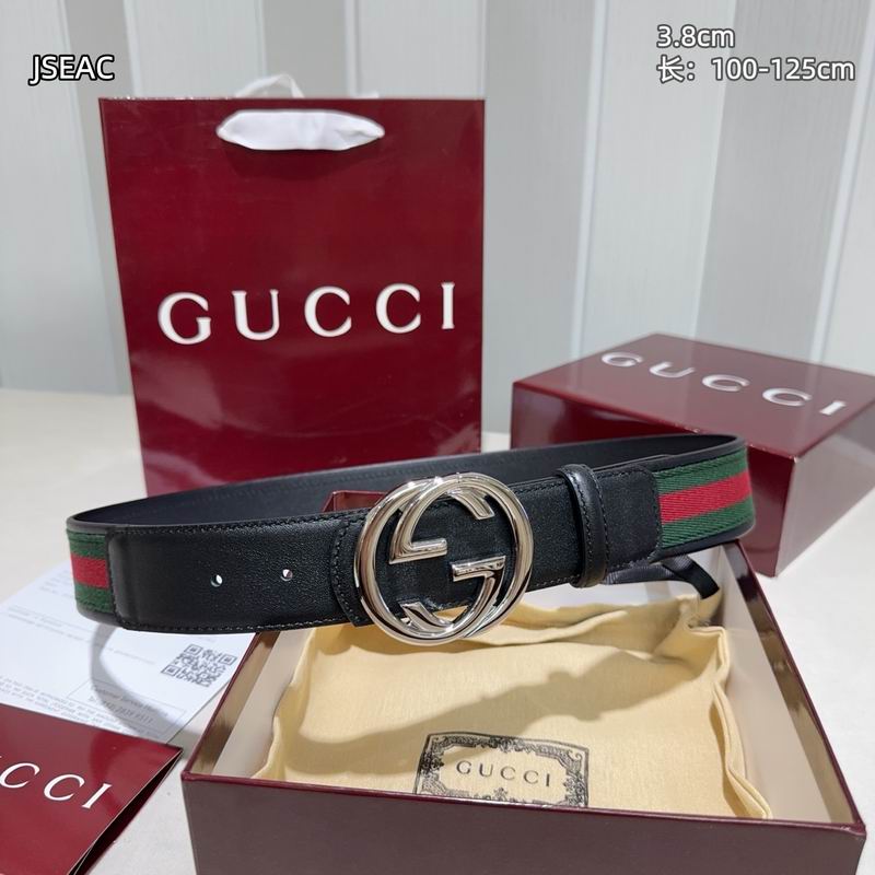 Gucci belt 38mmX100-125cm 8L05