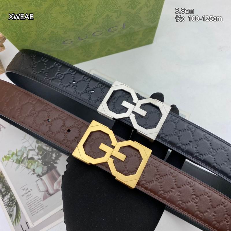 Gucci belt 38mmX100-125cm 8L08
