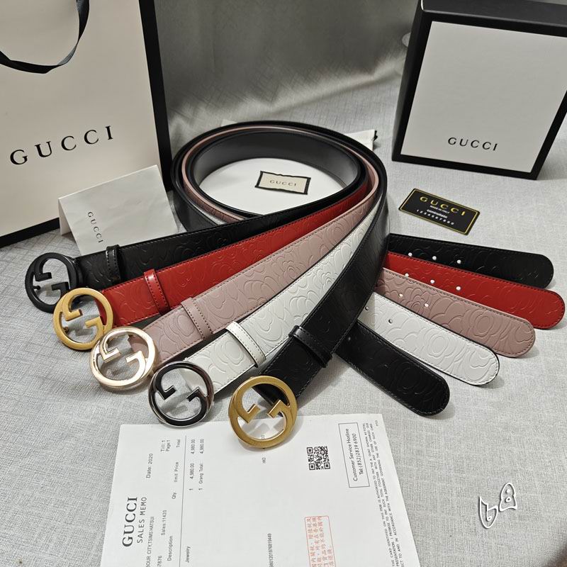 Gucci belt 38mmX90-125cm l091501