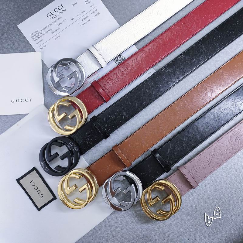 Gucci belt 38mmX90-125cm lb06
