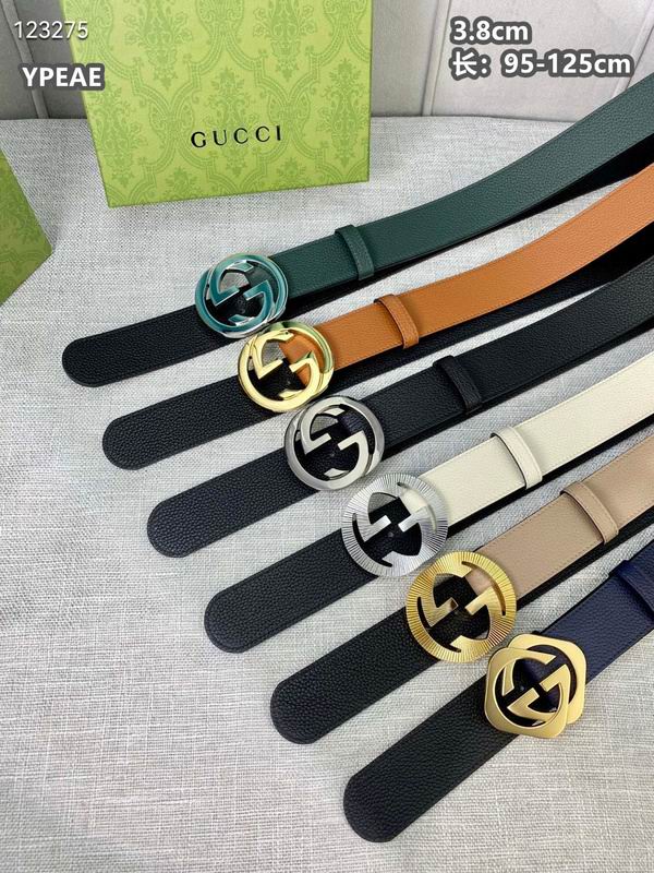 Gucci belt 38mmX95-125cm 8L10