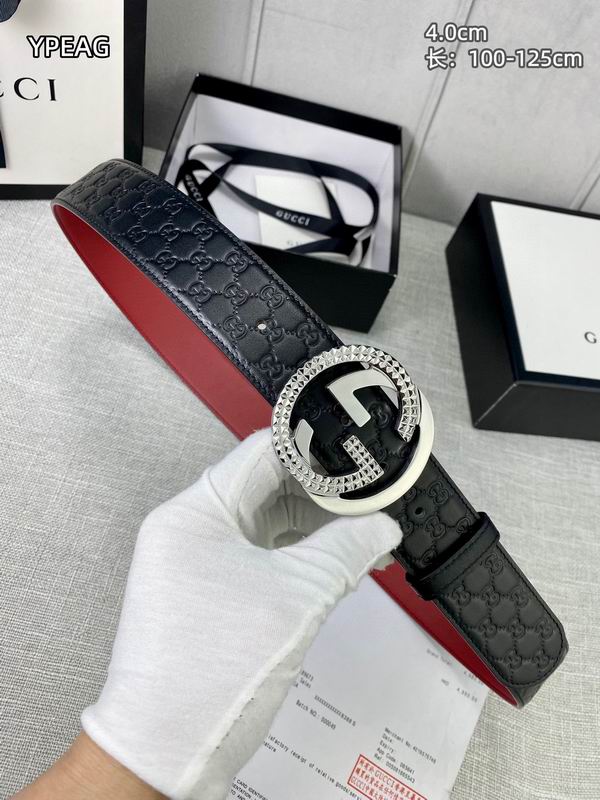 Gucci belt 40mmX100-125cm 8L102
