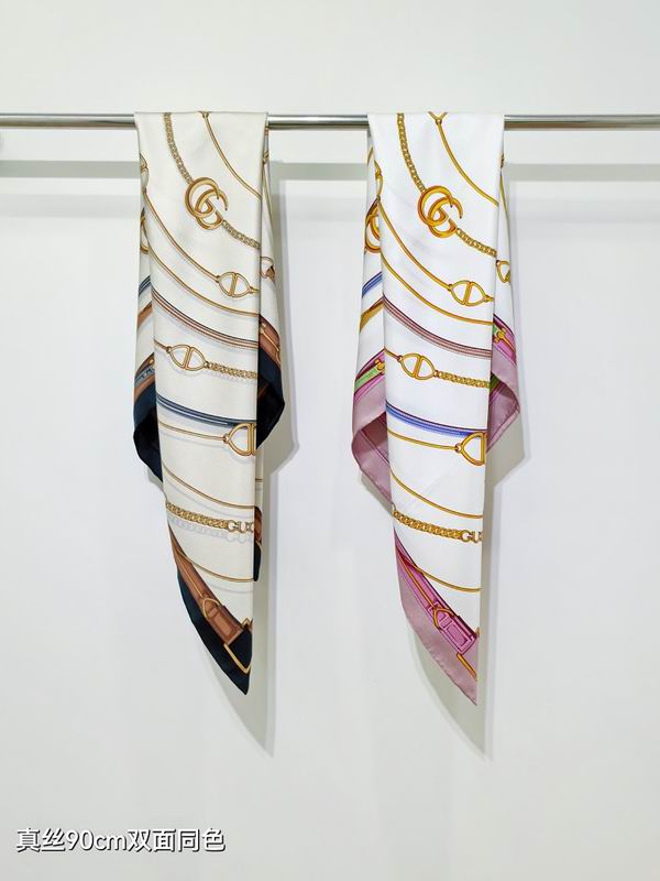 Gucci silk scarf hm02