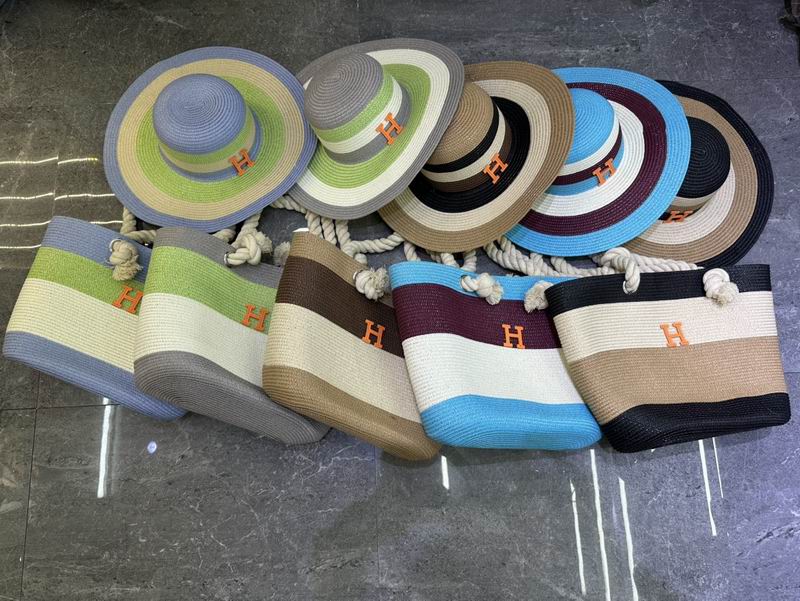 Hermes beach bag Hat dx10