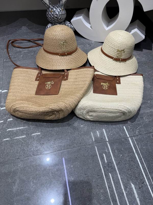 Hermes beach bag hat dx02