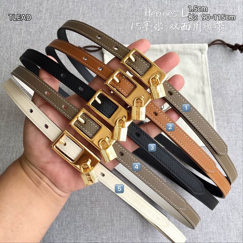 Hermes belt 15mm