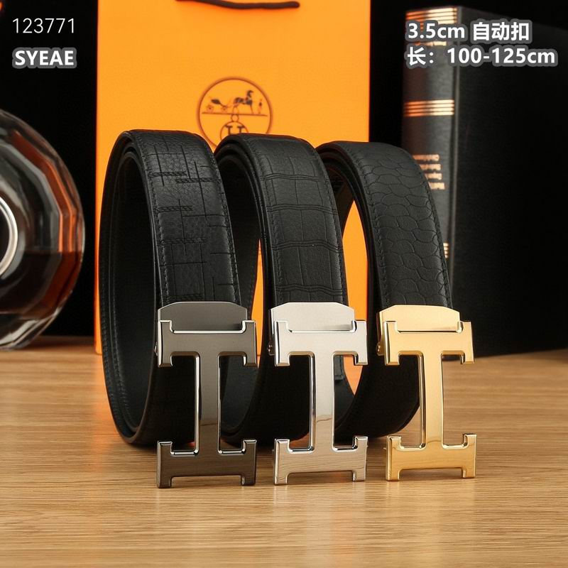 Hermes belt 35mmX100-125cm 8L25