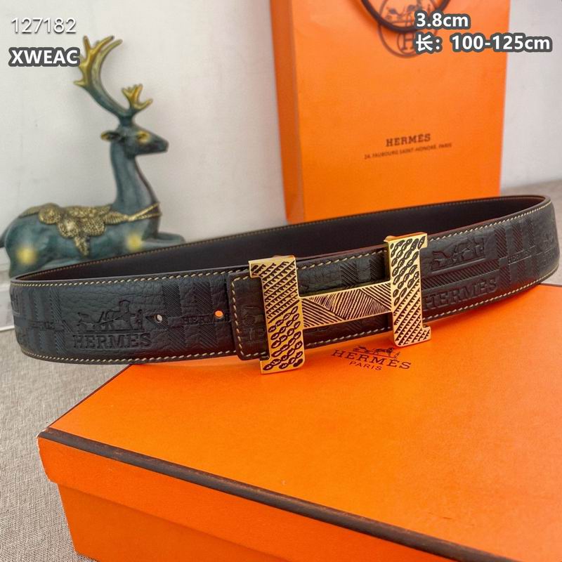 Hermes belt 38mmX100-125cm 8L38