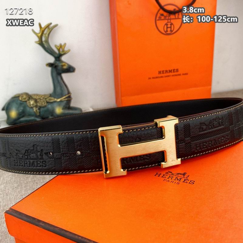 Hermes belt 38mmX100-125cm 8L42